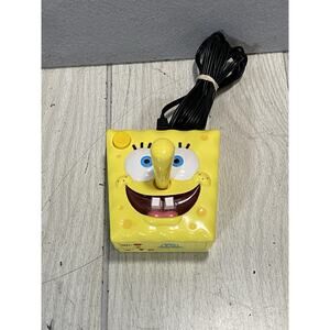 VTG 2003 JAKKS Pacific SpongeBob SquarePants 5 in-1 Plug N' Play TV Game Tested